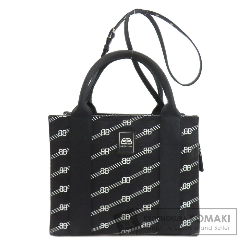 Balenciaga Trade Handbag Canvas